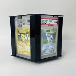 Expositor giratorio de acrílico transparente personalizado de fábrica, fácil de montar, para tarjetas TCG, venta al por menor, hogar y escritorio. - Product Image 3