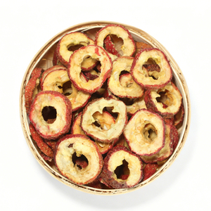 Высококачественные сушеные ягоды боярышника (фруктовые дольки) – натуральный перекус для чая, супов и поддержки пищеварения, без серы, без добавок - Product Image 2