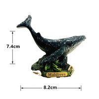 Vente en gros mixte et personnalisation : Aimants de réfrigérateur 3D sur le thème de la culture et des coutumes des Maldives, Asie, pour décoration de réfrigérateur