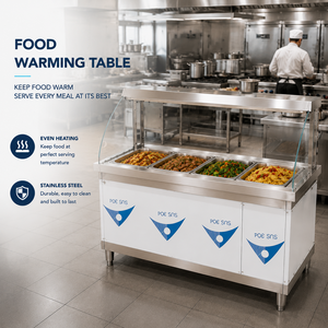 Chauffe-Plats Électrique en Acier Inoxydable 201/304, Longueur Personnalisable, Tension et Prise Adaptables, Bain-Marie Buffet pour <span class=keywords><strong>Restaurant</strong></span> et Hôtel - Product Image 1