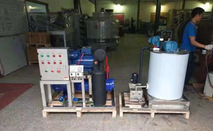 Machine à glaçons en flocons refroidie par air, capacité de stockage de 500 kg/1000 kg - Product Image 6