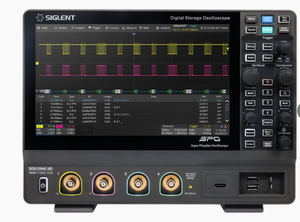 SIGLENT SDS1104X HD ออสซิลโลสโคปดิจิตอลความละเอียดสูง, แบนด์วิดท์ 100MHz, 4 ช่องสัญญาณ, 12 บิต, ความลึกหน่วยความจำ 500Mpts SDS1104X HD - Product Image 2