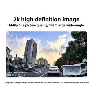 สำหรับ M310 <span class=keywords><strong>Pro</strong></span> 2K 1440P Car DVR Starlight เลนส์ F155มองเห็นกลางคืน140มุมในรถบันทึกการตรวจสอบการชนที่จอดรถ - Product Image 4