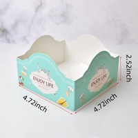 Sac de repas sac d'emballage sac de pain emballage de cuisson petit déjeuner collations milkshake toast croissant papier plateau boîte petit gâteau