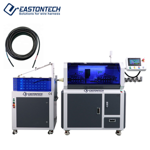 Servomotor completo automático, dispositivo de bobinado grande de alta precisión, máquina Pelacables y cortadora de cables de 2 + C - Product Image 2