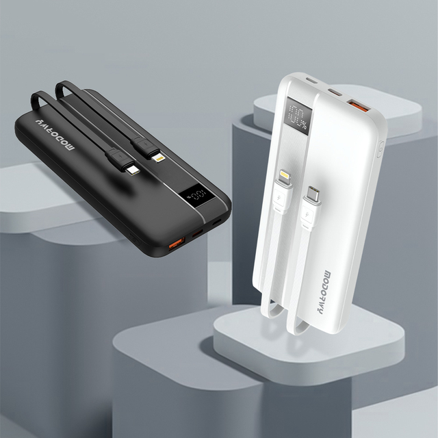Wholesale 10000mAh Mobile Power Bank High Quality Portable Charger Battery 10000mAh Power Banks for Gifts
