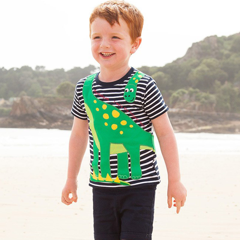 Summer Cartoon Clothes Baby Boy T Shirt Kids Tshirt Cotton Children Boys Shirts