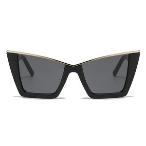 แว่นกันแดดทรงแคทอายกรอบโลหะและพลาสติก ดีไซน์ใหม่ ขายดีข้ามประเทศ ป้องกันรังสียูวี 400 เหมาะสำหรับทุกเพศทุกวัย ใช้ได้ทั้งเดินทางและไปเที่ยวชายหาด - Product Image 3