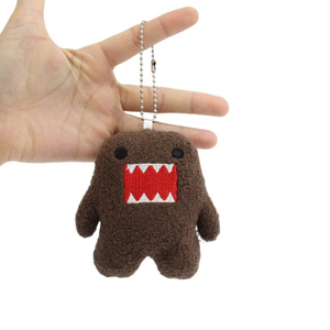 Llavero de Peluche Kawaii <span class=keywords><strong>Domo</strong></span> <span class=keywords><strong>Kun</strong></span>, Diseño de Anime, Decoración para Fiesta de Halloween, Regalo Sorpresa de Navidad - Product Image 4