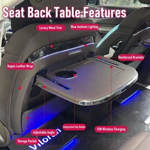 สำหรับ<span class=keywords><strong>โต</strong></span><span class=keywords><strong>โย</strong></span><span class=keywords><strong>ต้า</strong></span> แคมรี่ XV50 XV70 XV80 ปี 2012-2024 ถาดวางของเบาะหลัง อุปกรณ์ตกแต่งภายในรถยนต์ <span class=keywords><strong>โต</strong></span>๊ะพับได้ ใช้เป็นโต๊ะรับประทานอาหารหรือโต๊ะทำงาน - Product Image 3