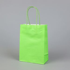 Bolsa de Papel Kraft Biodegradable al por Mayor, Bolsa de Regalo con Tamaño e Impresión Personalizados - Product Image 4