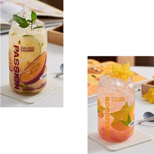 Nhà sản xuất ly thủy tinh LINUO, dòng JOY, ly cà phê thủy tinh borosilicat cao cấp, kèm nắp và ống hút bằng tre - Product Image 5