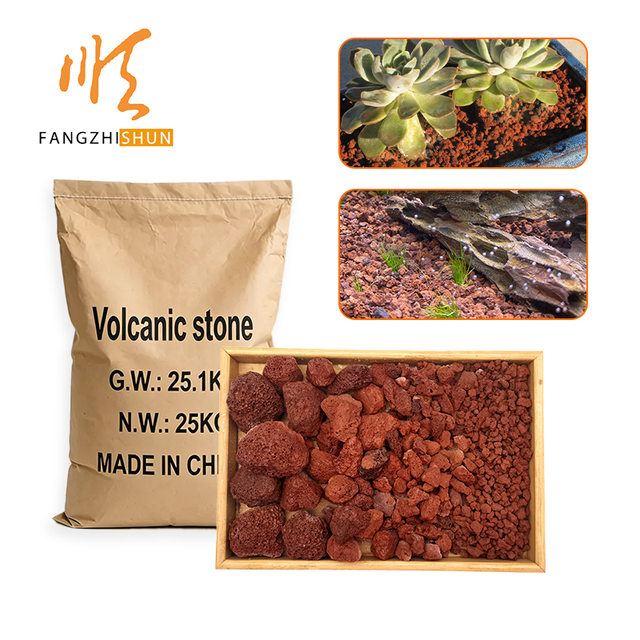 High Purity Volcanic Rock Aquarium Porous Volcanic Rock Black Volcanic Rock Lava Stone for Aquarium Biological Filtration Media