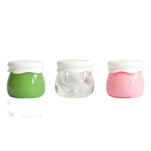 10 Gam Dễ Thương Acrylic Nhựa Mỹ Phẩm Facial Cream Jar, Mật Ong Trái Cây Jam <span class=keywords><strong>Shape</strong></span> Cream Jar, <span class=keywords><strong>Lip</strong></span> <span class=keywords><strong>Balm</strong></span> <span class=keywords><strong>Container</strong></span> - Product Image 1