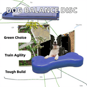 पालतू फिटनेस कुत्ते संतुलन हड्डी अनुकूलित लोगो चपलता प्रशिक्षण केंद्र पालतू जानवरों के लिए स्वास्थ्य और मोबाइल कुत्ते चपलता उपकरण - Product Image 2