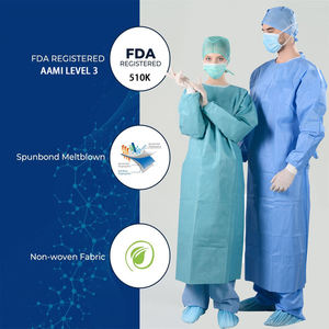 بلوزة عزل جراحية معقم أو غير معقم للاستعمال مرة واحدة للرجال والطبيبين - Product Image 3