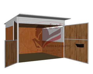 竹ボードモジュラーホースシェルターヘビーデューティクイックインストール安定屋外馬術センター - Product Image 5