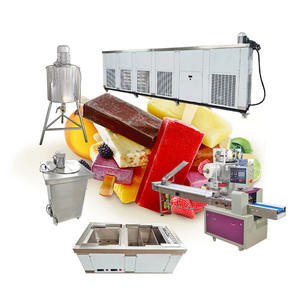 Línea de paletas de hielo recubiertas, máquina para hacer paletas de hielo, línea de producción de paletas de 24 moldes - Product Image 2