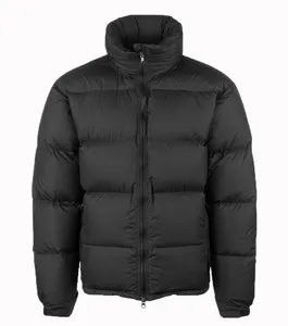 Herren Nylon Wind breaker Daunen jacke billig Winter Stepp jacke 100% Nylon Stehkragen Männer Polsterung Mantel Puff jacke