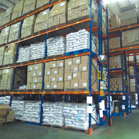 Étagères de stockage extensibles robustes - Système de poutres épaisses en acier laminé à froid avec revêtement en poudre époxy, adaptable avec les besoins de la croissance de l'entreprise