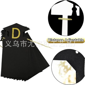 Graduation Photo <b>Banner</b> Letter Flag Black Diy Customized Party Decoration For Graduation Celebration - Product Image 2