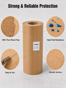 Papier de masquage automobile multi-usages 18'' x 9000'' (750') - Couverture de surface automobile pour masquage - Product Image 4