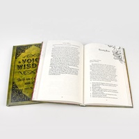 Impresión de Libros de Tapa Dura Personalizados de Fábrica con Estampado en Relieve a Todo Color, Título Grabado, Encuadernación Cosida, Tamaño y Logotipo Personalizados, MOQ Bajo