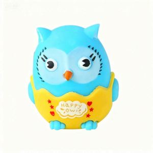 Owl Plush Soft Squeeze Toy with Personalized Logo/Text Option-Stress Relief Creative Animal Doll for Office Use & Gifts - Product Image 6