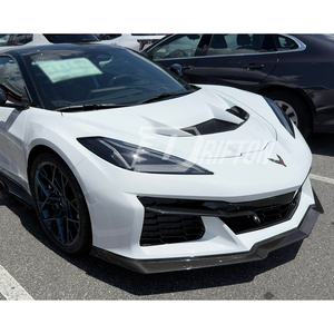 Splitter avant en fibre de carbone style Z07 pour Chevrolet Corvette C8 Z06 Z07 E-Ray - Product Image 3