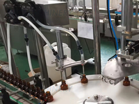 Machine de remplissage et de bouchage automatique de bouteilles d'huile essentielle de haute précision 10 ml 30 ml