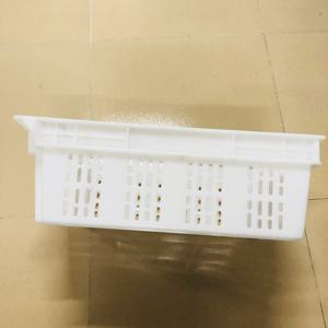 HAOSEN-Caja <span class=keywords><strong>de</strong></span> pescado HDPE <span class=keywords><strong>de</strong></span> grado alimenticio, cesta <span class=keywords><strong>de</strong></span> malla <span class=keywords><strong>de</strong></span> plástico para almacenamiento y transporte <span class=keywords><strong>de</strong></span> alimentos congelados - Product Image 5