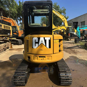 セカンドハンドCAT 303CRミニショベル3Ton Caterpillar 303 CRコンパクト半径ディガー3Tゴムトラック地球移動ガーデンマシン - Product Image 4