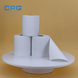 Rollo de Papel Térmico Impermeable para Caja Registradora, 57x38mm, 55gsm, Venta al por Mayor del Fabricante, Rollo de Papel para Recibos de Punto de Venta, Rollo Térmico para Caja Registradora - Product Image 1