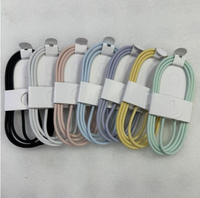 Câble de charge rapide USB-C PD tressé en nylon 60W 1M Type-C vers Type-C pour iPhone 16 17 Pro Max avec boîte