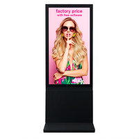 Pantalla Digital para Exteriores con Carcasa de Aluminio, Pantalla Táctil LCD, Resolución 4K, Color Completo, 3000nits de Alto Brillo, Resistente al Agua IP65, para Ascensores