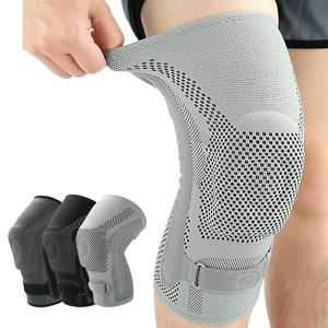 Rodillera de Compresión Transpirable con Amortiguación de Doble Resorte y Cojín de Silicona para Alivio del Dolor de Rodilla - Product Image 1