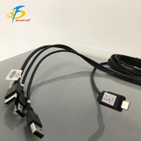 Accessoire lunettes 3D E3 Câble VR pour connecteurs casque Pièces de rechange