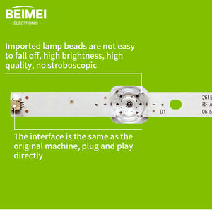 Tira <span class=keywords><strong>de</strong></span> LED para iluminación trasera <span class=keywords><strong>de</strong></span> TV, dispositivo <span class=keywords><strong>de</strong></span> reparación <span class=keywords><strong>de</strong></span> TV <span class=keywords><strong>Haier</strong></span> LS50AL88K88, A6, 261501009650 - Product Image 4