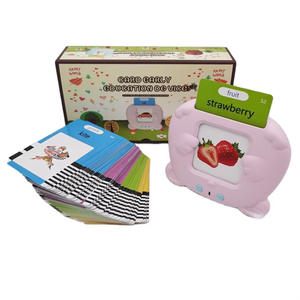 Máquina de Tarjetas Didácticas Bilingües, Juguetes Educativos en Francés, Árabe, Español, Indonesio, Alemán, Ruso, Portugués, Italiano y Tailandés - Product Image 3
