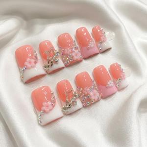 <span class=keywords><strong>Uñas</strong></span> Postizas Surtidas al por Mayor, Forma <span class=keywords><strong>de</strong></span> Pico <span class=keywords><strong>de</strong></span> Pato <span class=keywords><strong>de</strong></span> Lujo para Fiestas, <span class=keywords><strong>Uñas</strong></span> Postizas Hechas a Mano en 3D, Gran Venta - Product Image 6