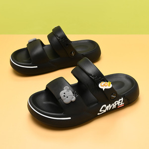 Pink EVA Flat Sandals Women Summer Anti Slip Breathable Comfortable Outdoor Beach <b>Slides</b> Sporty Style Open Toe Casual Shoes - Product Image 4