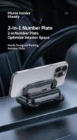 Support de téléphone sans fil pour voiture à charge rapide 15W pour iPhone Samsung, fixation par induction à gravité sur grille d'aération, en ABS flexible