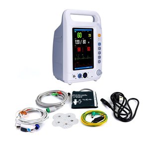 Moniteur ECG portable multiparamètres Yongkang PM-8000A avec alimentation par batterie pour usage hospitalier et domestique - Product Image 1