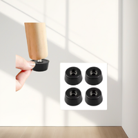 10 pièces haut-parleurs Audio amplificateur de puissance Anti-choc amortisseur en caoutchouc pied pieds coussinets supports d'absorption des vibrations