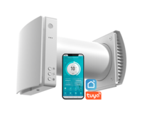 Airwoods Erv Chambre simple Système ERV décentralisé Ventilation de purification avec capteur de CO2 Contrôle du capteur d'humidité
