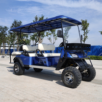 Carrito de Golf Eléctrico HUANLI Único de 4 Asientos con Batería de Litio de 60V, Motor de 5kW, Controlador de CA, Cargador Inteligente, Certificado CE