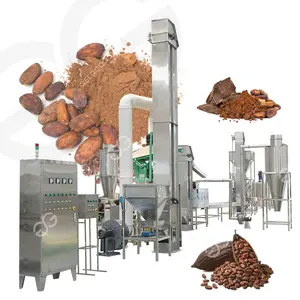 Cocoa Powder Processing Machine Grinder Cacao Making Machine Chocolate Cocoa Processing Machine