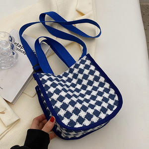 Sac bandoulière en toile personnalisé, style coréen, pour étudiants, polyvalent, à porter à l'épaule ou à la main, idéal pour l'extérieur - Product Image 2