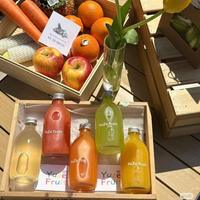 Bouteille en verre transparent givré de 300 ml et 500 ml avec couvercle en aluminium pour l'emballage de boissons (Kombucha, café infusé à froid) - Vente en gros
