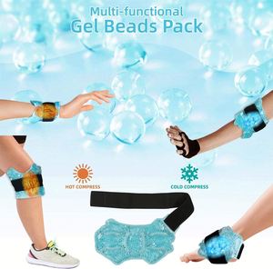 Compresa de Gel Frío/Caliente para Tobillo y Pie Deportivo con Soporte Ajustable para Alivio del Dolor por Esguince de Tobillo y Alivio del Estrés - Product Image 3